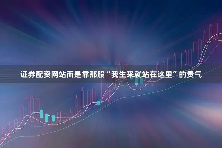 证券配资网站而是靠那股“我生来就站在这里”的贵气